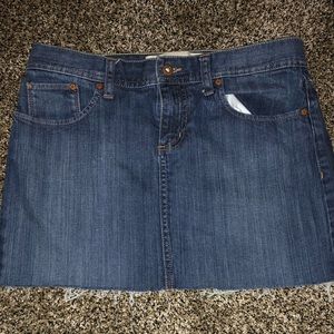 Jean skirt!